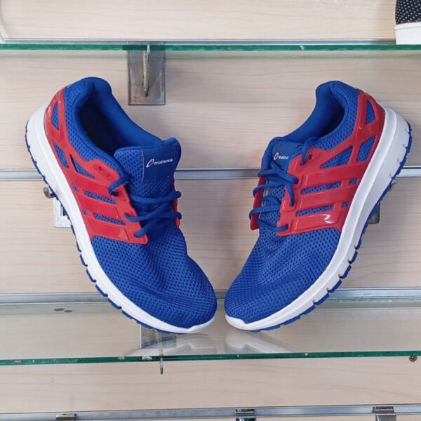 Espadrille Homme Maroc - Mainova Running bleu et rouge