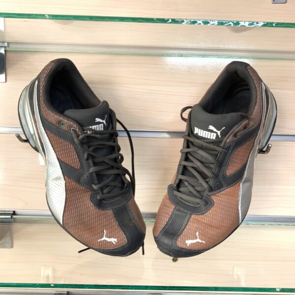 espadrille-homme-puma-voltaic-casablanca-maroc Espadrille Homme Puma Voltaic marron et gris - Casablanca Maroc